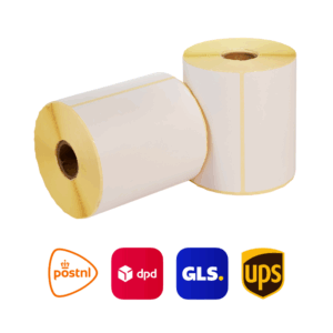 Alternative view of Verzendlabels Zebra - 102 mm x 150 mm (Kern 25 mm) - 300 labels per rol