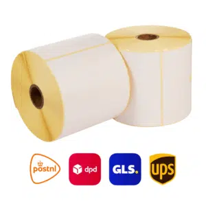 Alternative view of Verzendetiketten Zebra - 102 mm x 150 mm (Kern 25 mm) - 500 labels per rol