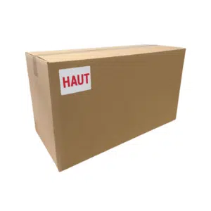 Alternative view of Waarschuwingsetiketten 'HAUT' - 148 x 48,8 mm